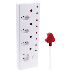 Switched Medium Surge 8-Way Multiplug 0.5m