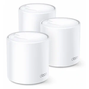 TP-Link Deco X60 (3-Pack) AX5400 Whole-Home Mesh Wi-Fi 6 System (Tri-Band)