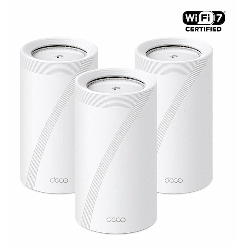 TP-Link Deco BE65 (3-Pack) BE9300 Whole Home Mesh Wi-Fi 7 System – Nova ...