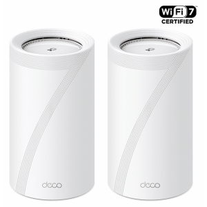 TP-Link Deco BE85 (2-Pack) BE22000 Tri-Band Whole Home Mesh Wi-Fi 7 System
