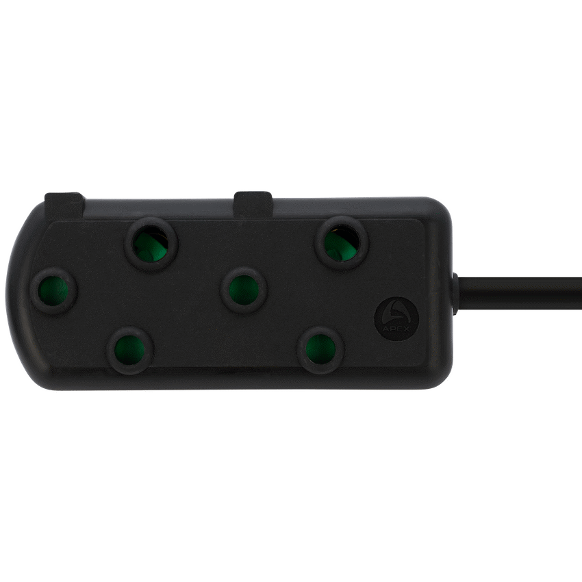 Ellies Side by Side Heavy Duty Extension Lead-5M-BK - Image 2