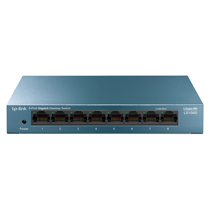 TP-Link LS108G LiteWave 8-Port Gigabit Desktop Switch - Image 2