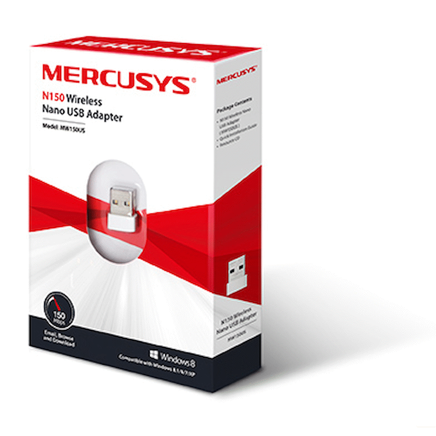 TP-Link Mercusys MW150US N150 Wireless Nano USB Adapter - Image 2