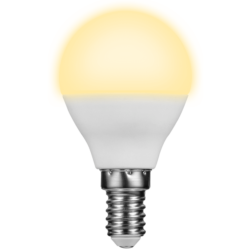 Switched 5w Golfball LED Light Bulb E14 - Warm White - Image 2