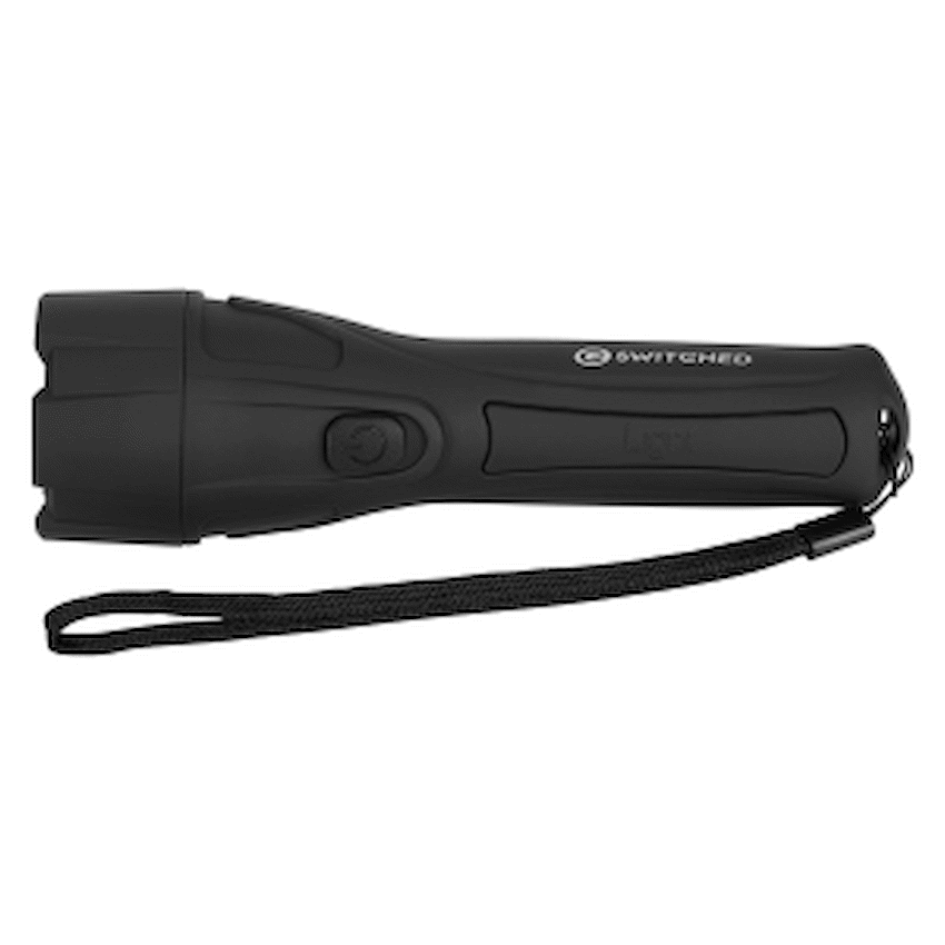 Switched 65 Lumen Flashlight - Black - Image 2