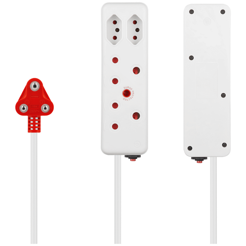 Switched 4-Way Medium Surge Extension Lead 10m - Image 2