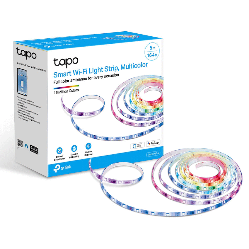 TP-Link Tapo L920-5 5m Smart Wi-Fi Light Strip - Multicolor - Image 2