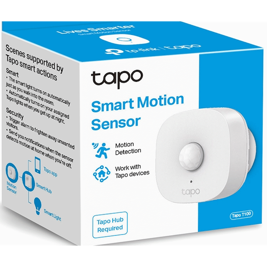 TP-Link Tapo T100 Smart 868mhz Motion Sensor - CR2032 Battery - Image 2