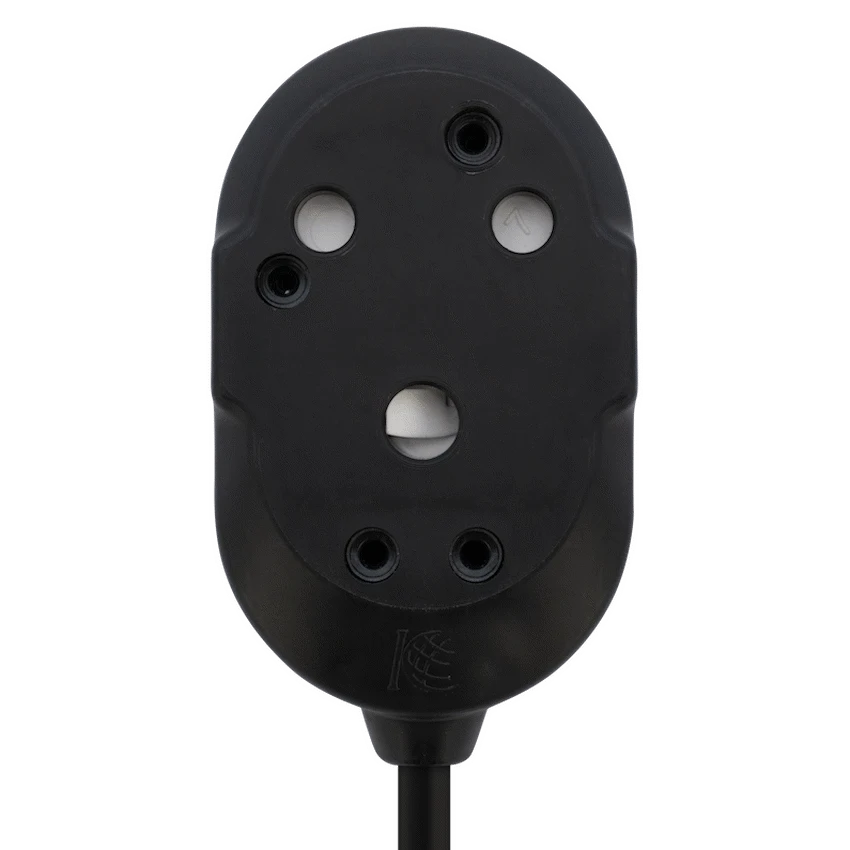 SWITCHED LIGHT DUTY Back-to-Back (BTB) EXTENSION LEADS 20M - BK - Image 2