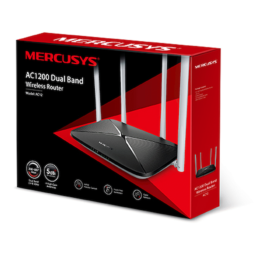 TP-Link Mercusys AC12 AC1200 Wireless Dual-Band Router - Image 3