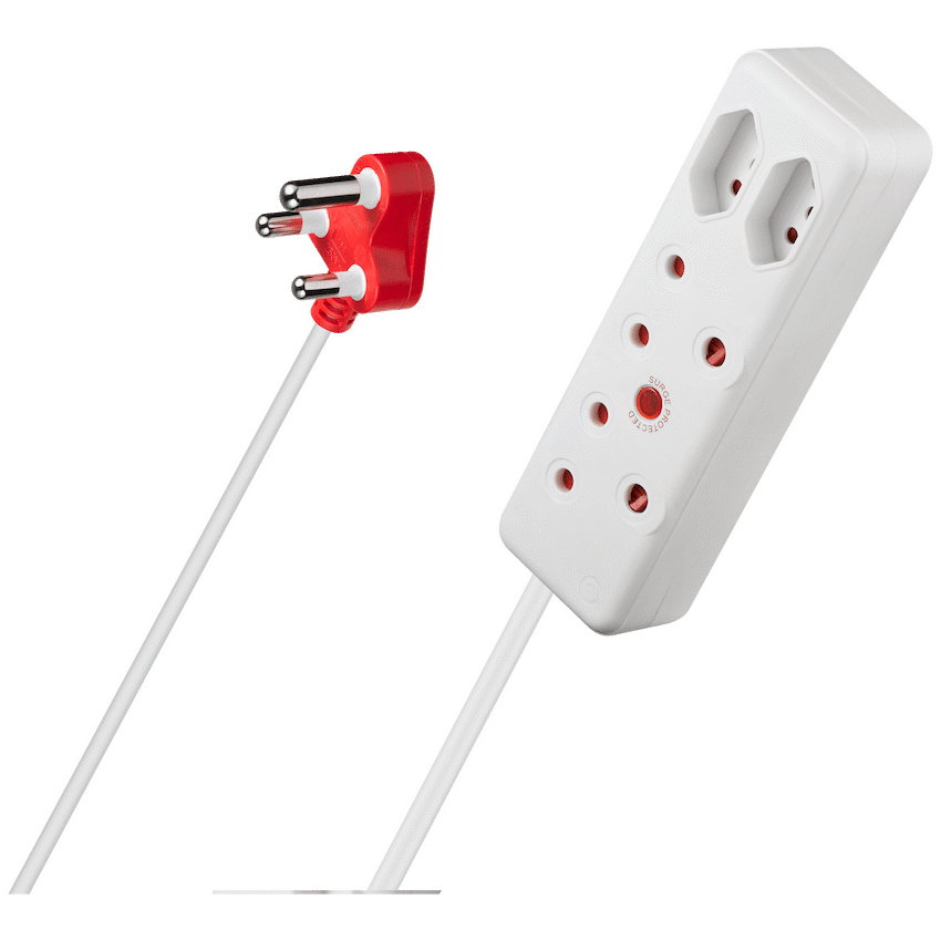 Ellies 4 Way Surge Extension Lead -10M - WT - Image 3