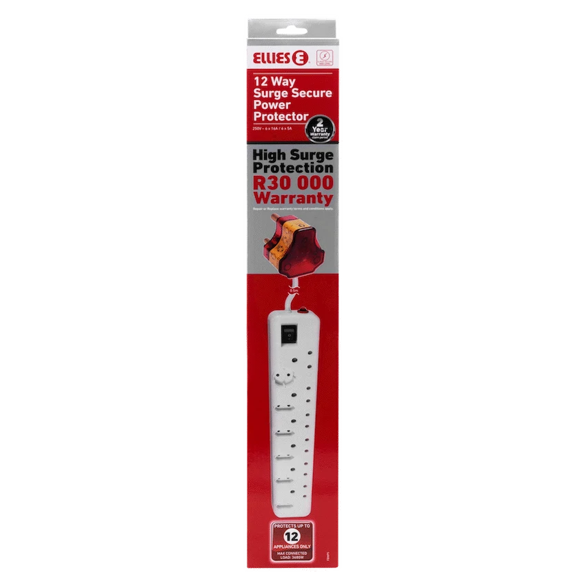 Ellies 12-Way High-Surge Multiplug 0.5m - Image 3