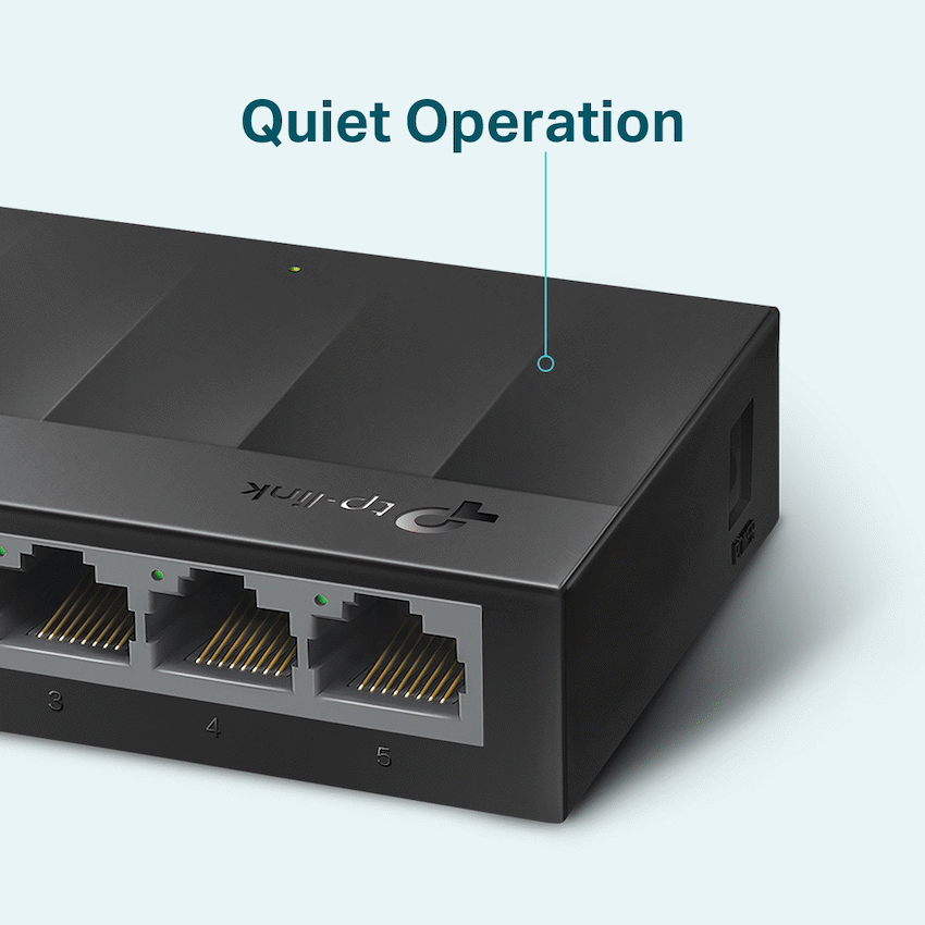 TP-Link LiteWave LS1005G 5-Port Gigabit Desktop Switch - Image 3