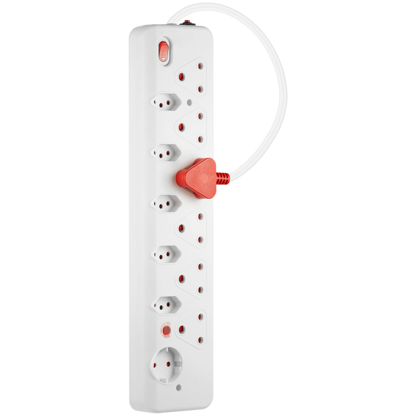 Nexon 12-Way Medium Surge Multiplug 0.5m - White - Image 3