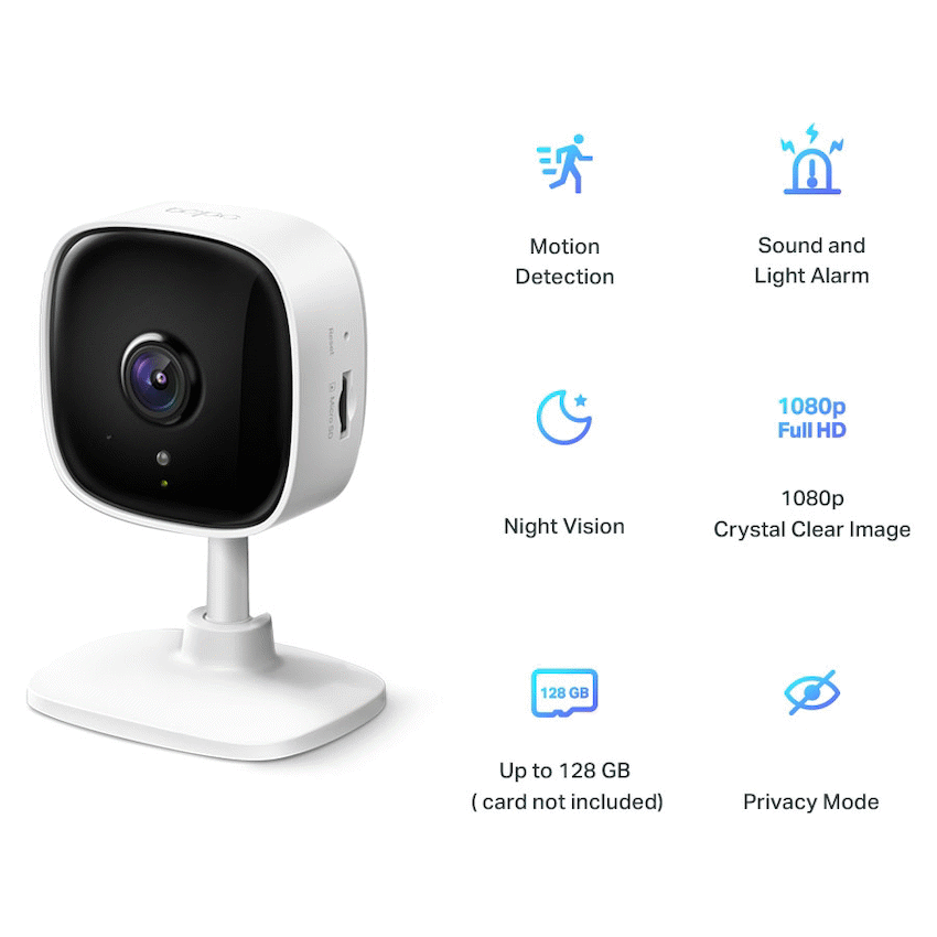 TP-Link Tapo C100 1080P Home Security Wi-Fi Camera - Image 3