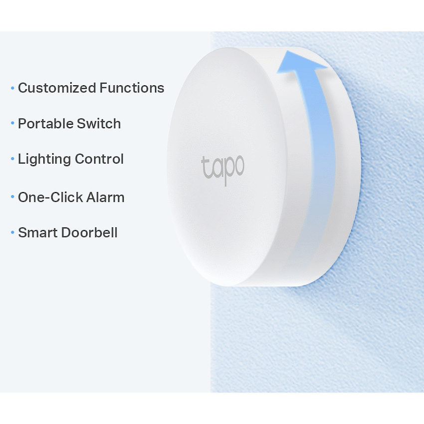 TP-Link Tapo S200B Smart 868mhz Button (CR2032 Battery) - Image 3
