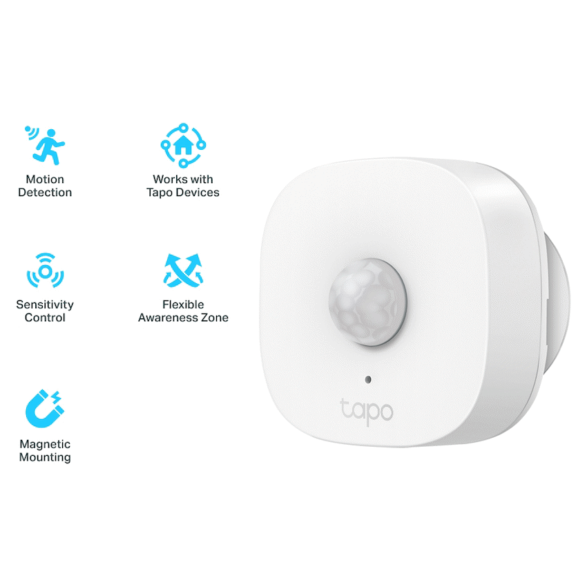 TP-Link Tapo T100 Smart 868mhz Motion Sensor - CR2032 Battery - Image 3