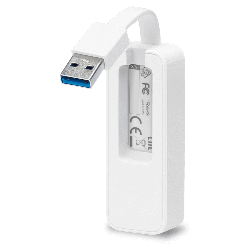 TP-Link UE300 USB 3.0 to Gigabit Ethernet Network Adapter (1 USB 3.0 Connector) - Image 3