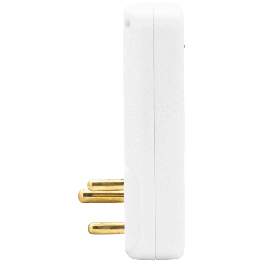Ellies 3 Way Surge Adaptor with Type C + USB - WT - Image 4