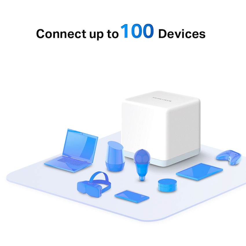 TP-Link Mercusys Halo H30 (2-Pack) AC1200 Whole Home Mesh Wi-Fi System - Image 4