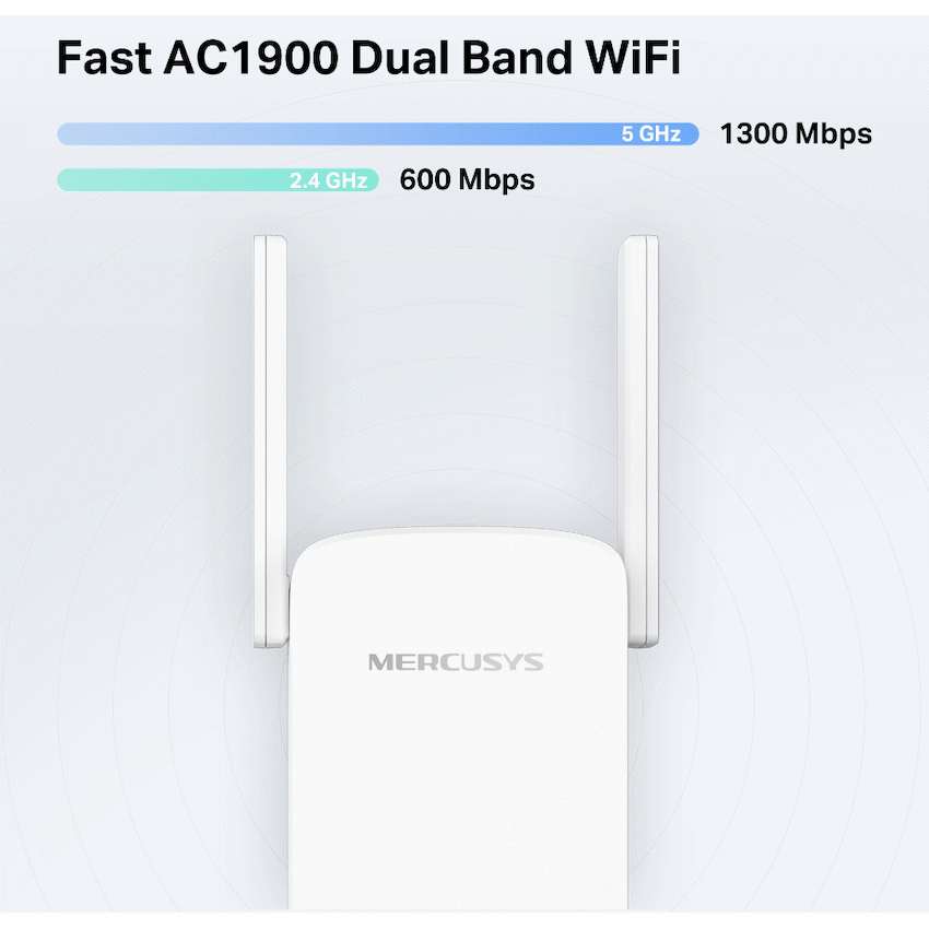 TP-Link Mercusys ME50G AC1900 Wi-Fi Range Extender - Image 4