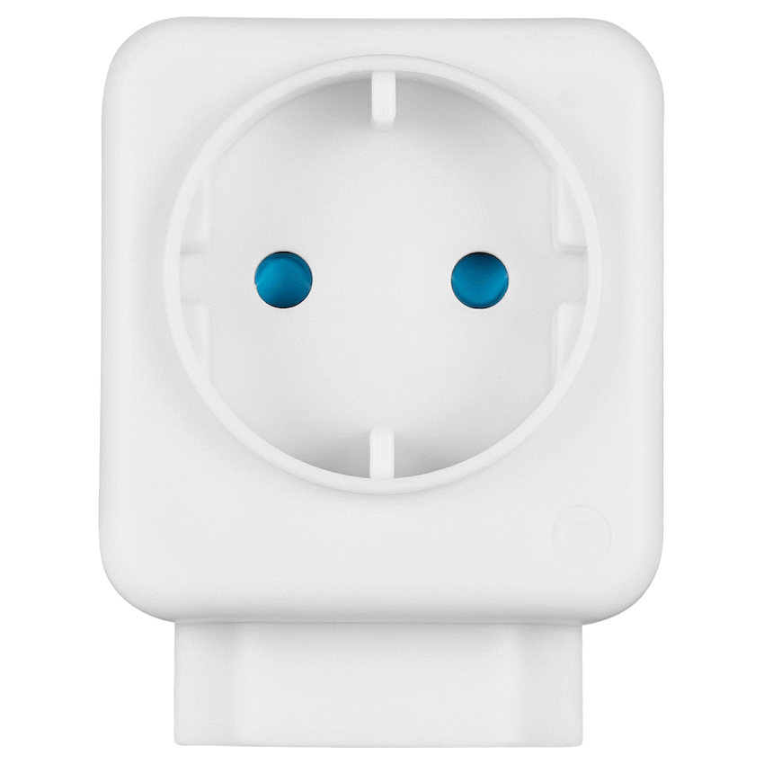 Switched 2-Way Schuko Adaptor - Top and Bottom Loader - Image 4