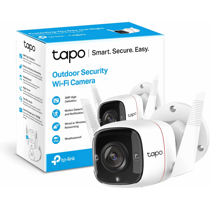 TP-Link Tapo TC65 3MP Outdoor Security Wi-Fi Camera - Image 4