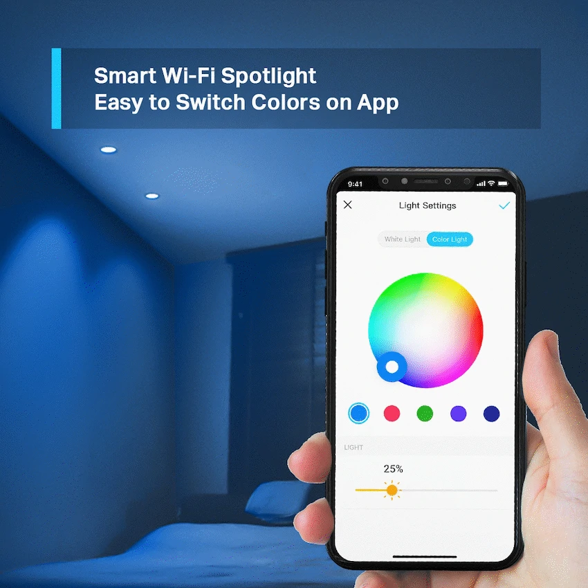 TP-Link Tapo TL33 3.7W Smart Wi-Fi Multicolour, Dimmable, GU10 - Image 4