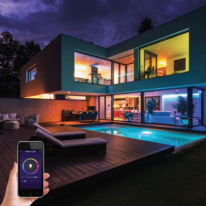 Smart WiFi Bulb 10W LED RGB White Bayonet - Image 4