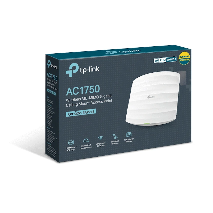 TP-Link EAP245 AC1750 Dual-Band Ceiling-Mount Access Point - Image 5