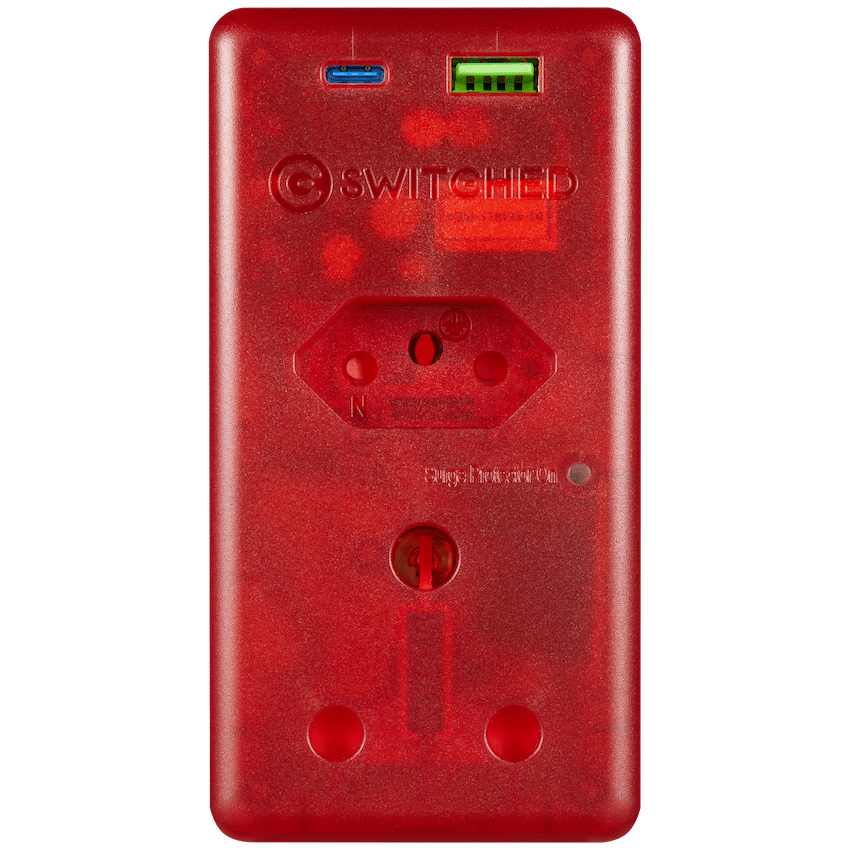 Switched High Surge Multi Adaptor with USB + Type-C PD20W - Image 5