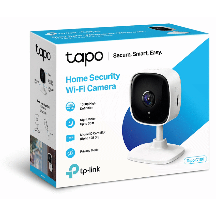 TP-Link Tapo C100 1080P Home Security Wi-Fi Camera - Image 5