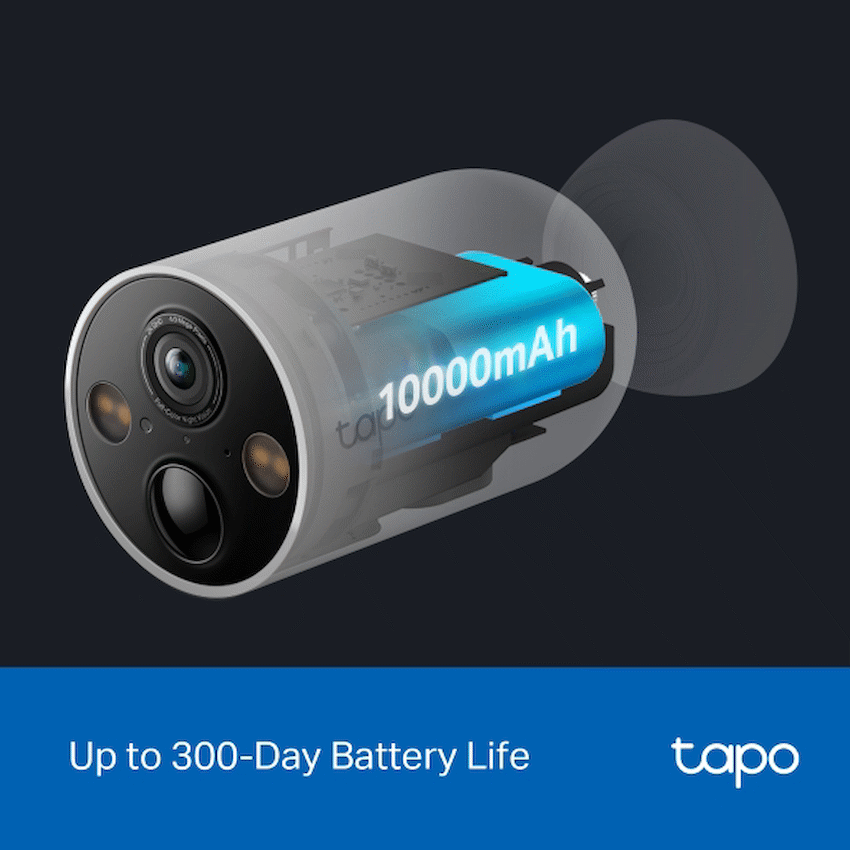TP-Link Tapo C425 4MP 2K QHD Battery Wire-Free Outdoor Security Camera - Image 5