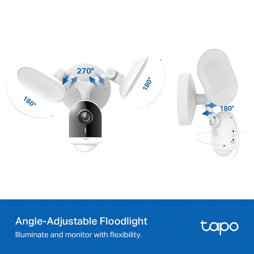 TP-Link Tapo C720 4MP 2K QHD Outdoor security Camera with 2800 lumen floodlight - Image 5