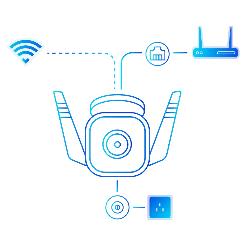 TP-Link Tapo TC65 3MP Outdoor Security Wi-Fi Camera - Image 5