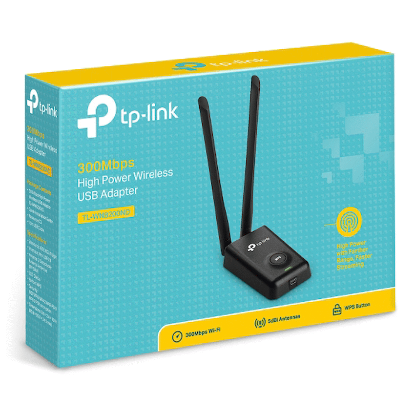 TP-Link TL-WN8200ND 300Mbps High-Power Wireless USB Adapter - Image 5