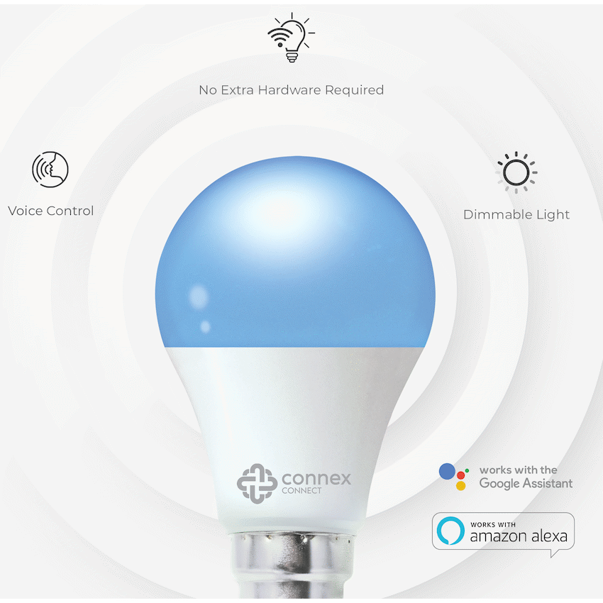 Smart Wi-Fi Bulb 6w LED RGB White - Bayonet - Image 5