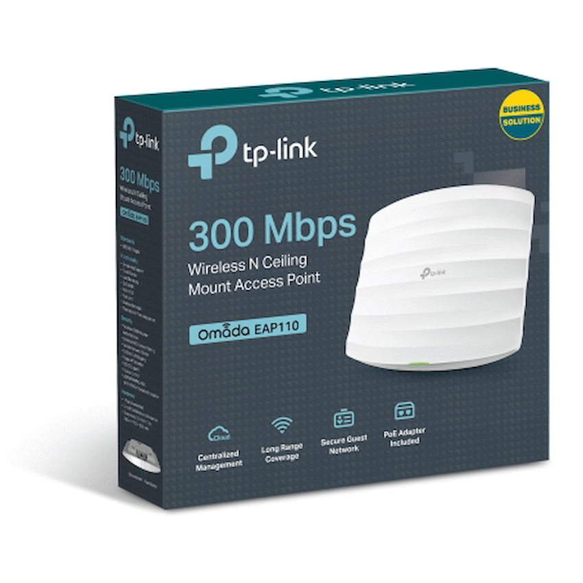 TP-Link EAP110 N300 Single Band Ceiling Mount Access Point - Image 5