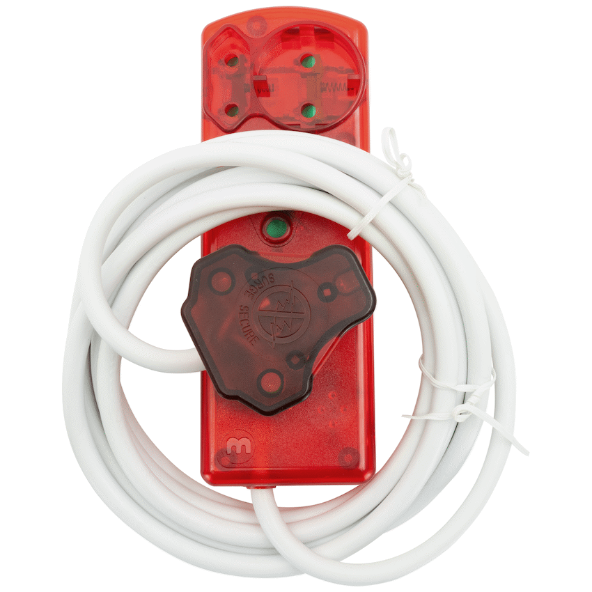 Ellies 4 Way High Surge Extension Lead - 3M - Image 5
