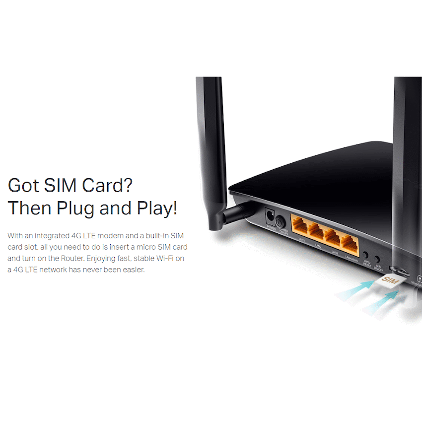 TP-Link Archer MR400 AC1200 Wireless Dual-Band 4G LTE Router - Image 6