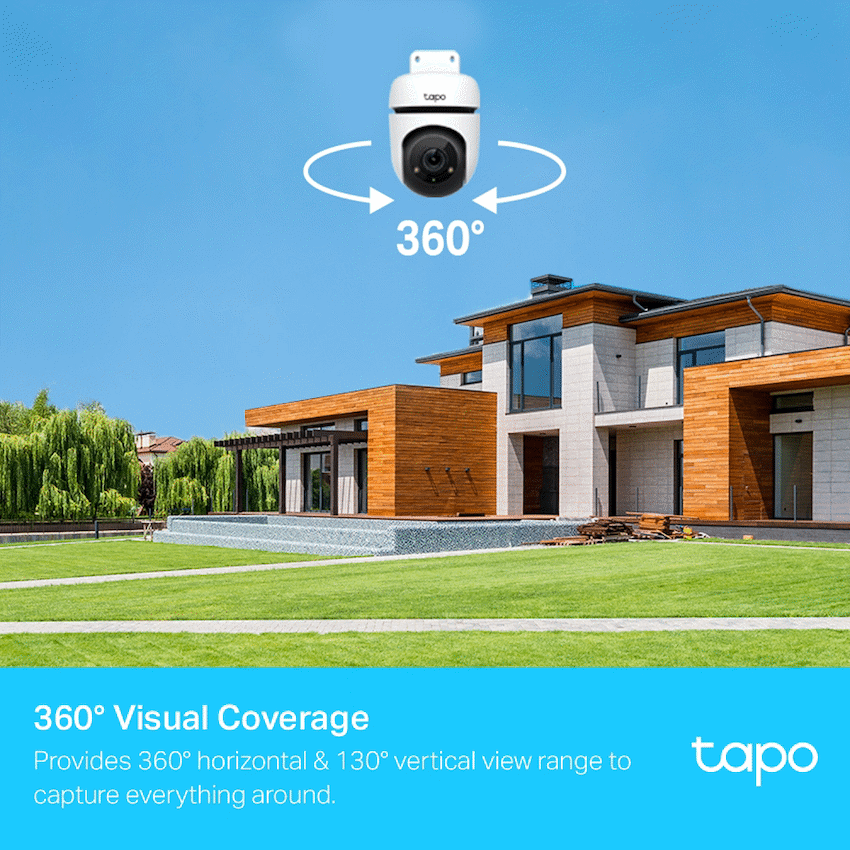 TP-Link Tapo C500 1080p Outdoor Pan/Tilt Security Wi-Fi Camera - Image 6