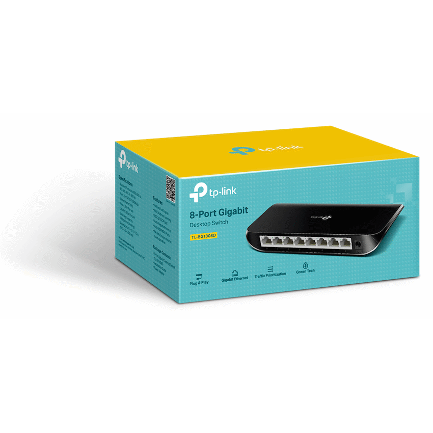 TP-Link TL-SG1008D 8-Port Gigabit Desktop Switch - Image 6