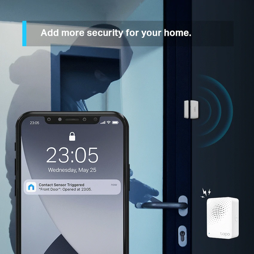TP-Link Tapo T110 Smart 868mhz Door/Window Sensor with CR2032 Battery - Image 6