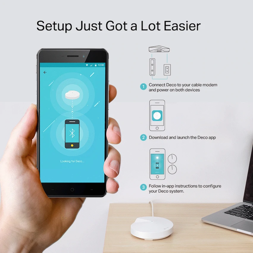 TP-Link Deco M5 (2-Pack) AC1300 Whole-Home Mesh Wi-Fi System - Image 6