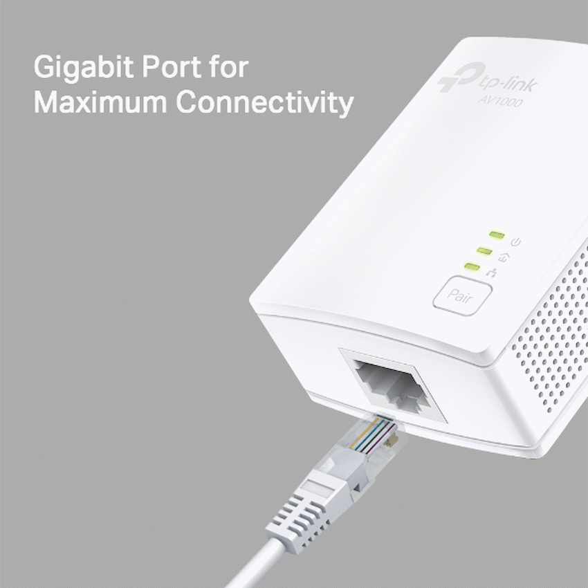 TP-Link TL-PA7017KIT AV1000 Gigabit Powerline Starter Kit - Image 7