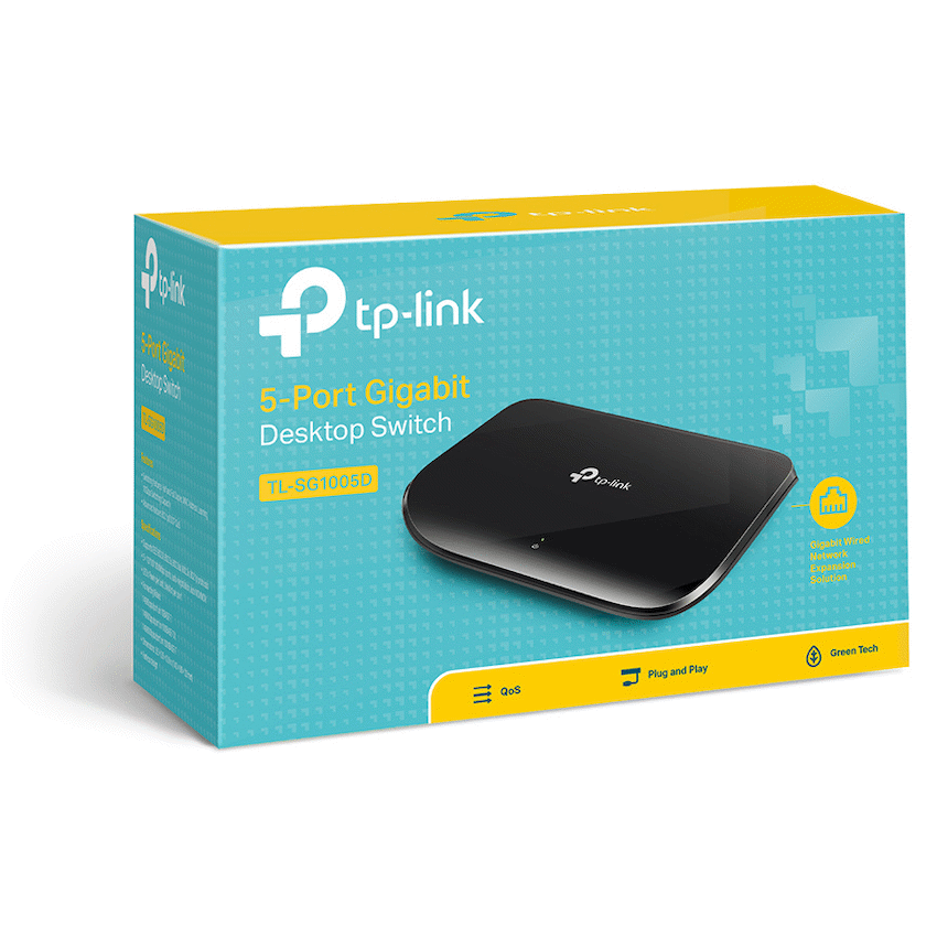 TP-Link TL-SG1005D 5-Port Gigabit Desktop Switch - Image 7