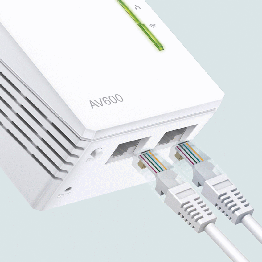 TP-Link TL-WPA4221 KIT AV600 Powerline Wi-Fi Kit - Image 7