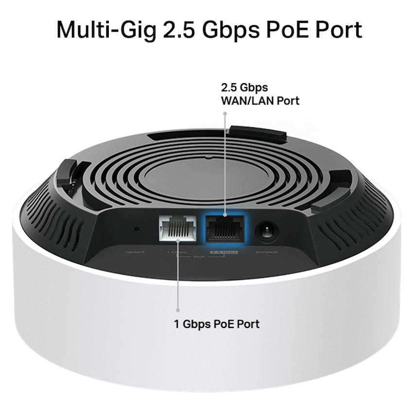 TP-Link Deco X50-POE (1-Pack) AX3000 Whole Home Mesh Wi-Fi 6 System with PoE - Image 7