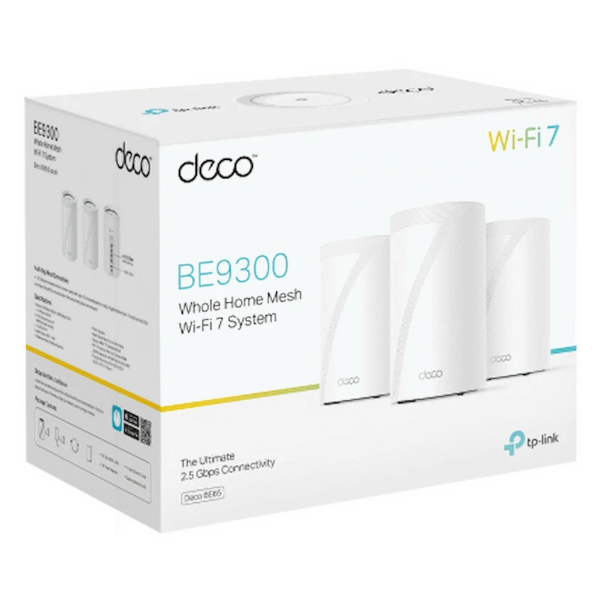 TP-Link Deco BE65 (3-Pack) BE9300 Whole Home Mesh Wi-Fi 7 System - Image 7