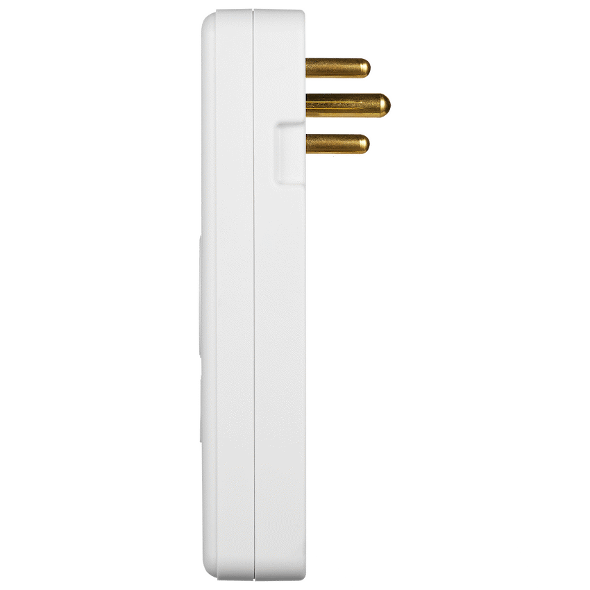Switched 3-Way Medium Surge Adaptor - Schuko with Type-C + USB - Image 7